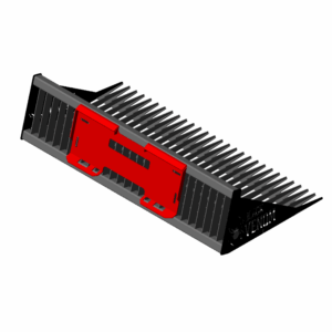 Rock Bucket Attachment - skid steer implements, tractor implements