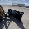 Hydraulic Angle Snow Blade - Snow pusher Idaho falls ID - Snow blade attachment - skid steer attachment